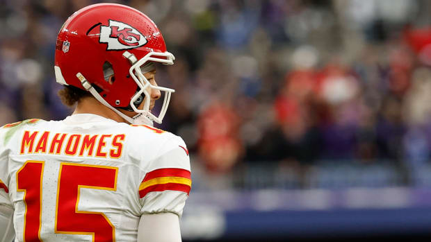 Kansas City Chiefs quarterback Patrick Mahomes